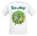 Portal, Rick And Morty, T-Shirt