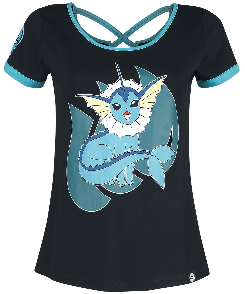 Pokémon Aquana T-Shirt schwarz in XXL