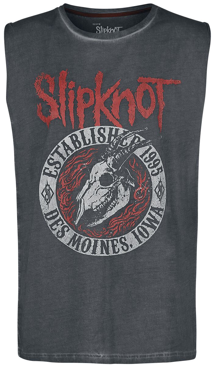 EMP Signature Collection Tank-Top grau von Slipknot