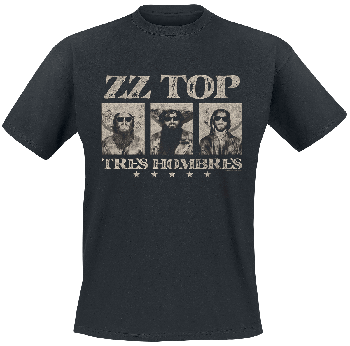 ZZ Top - Tres hombres - T-Shirt - schwarz