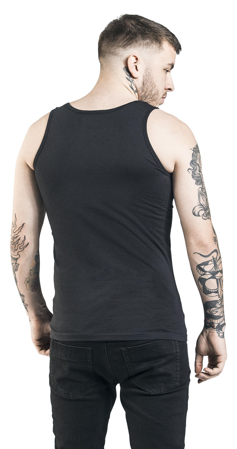 The Punisher Totenkopf Tank-Top schwarz