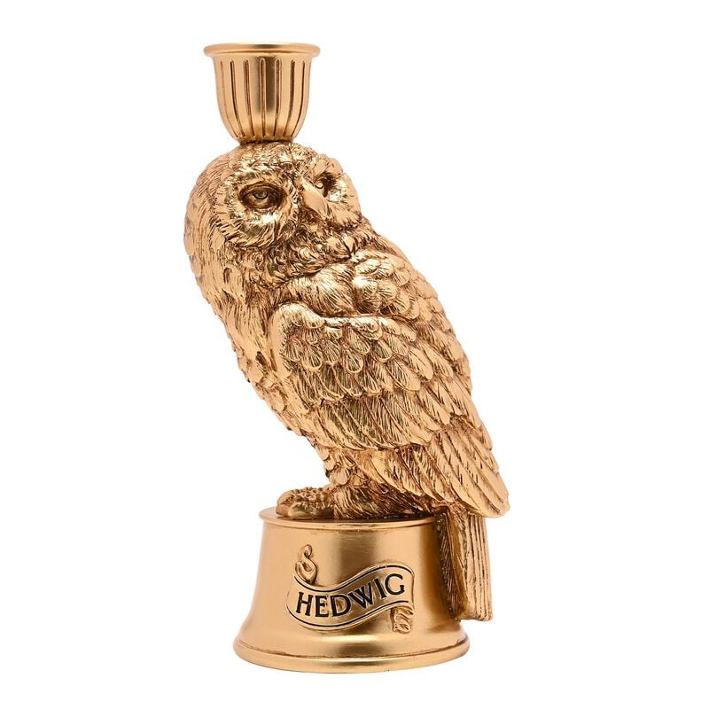 Harry Potter Alumni 3D Candle Holder - Hedwig Unisex Kaarsstandaard - goudkleurig - Standard