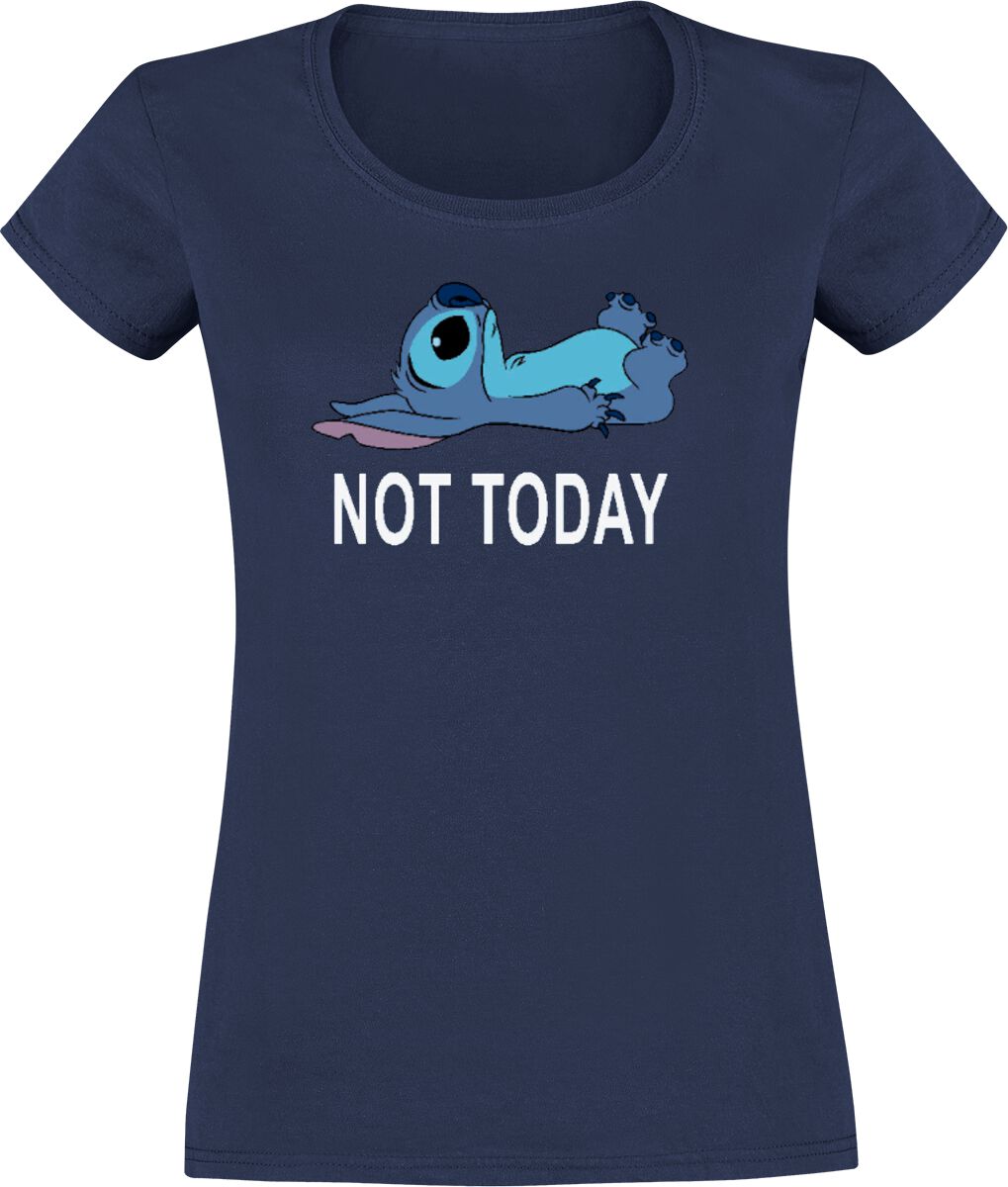 Lilo & Stitch Not Today! T-Shirt blue