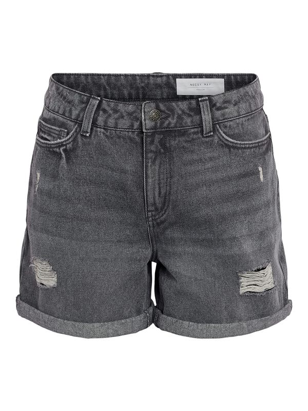 🏷️ Short  de Noisy May - NMSMILEY NW VI594DG NOOS - Short Denim Gris - pour Femme