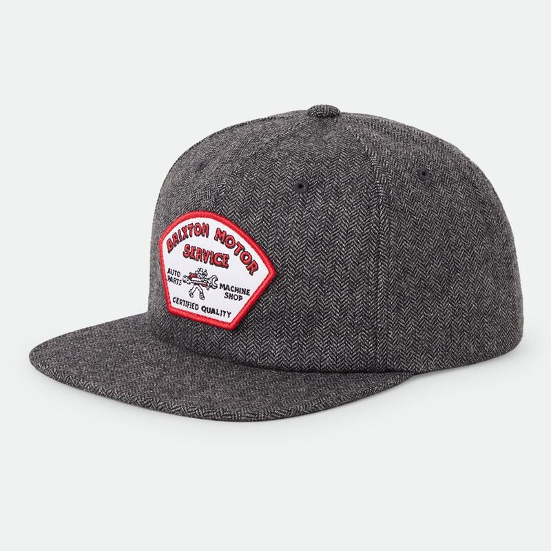 Brixton Cap - Dyson - Snapback - voor Mannen - zwart