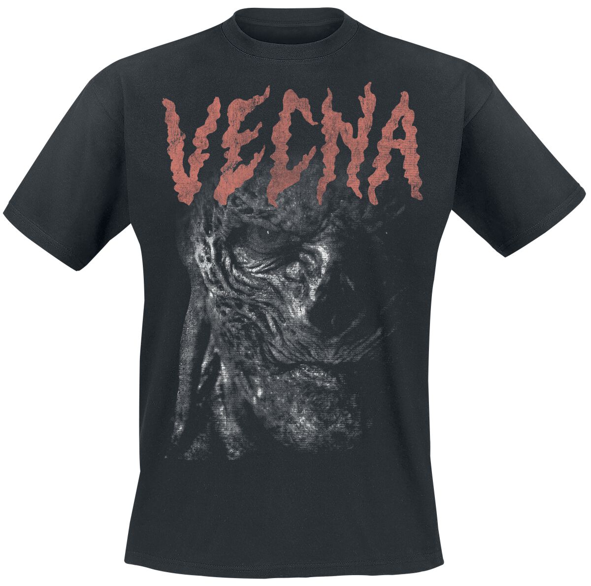 0199756102585 - Season 5 - Vecna - Face T-Shirt schwarz in S