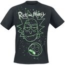 Head On Stars, Rick And Morty, T-Shirt