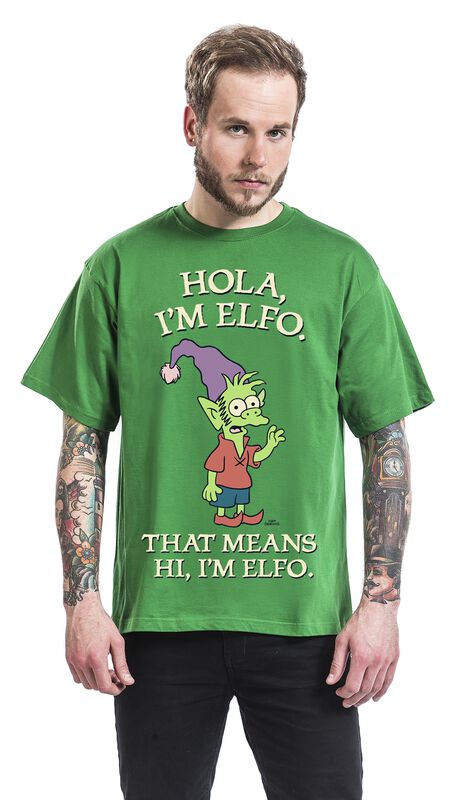 Männer Bekleidung Hola, I´m Elfo | Disenchantment T-Shirt