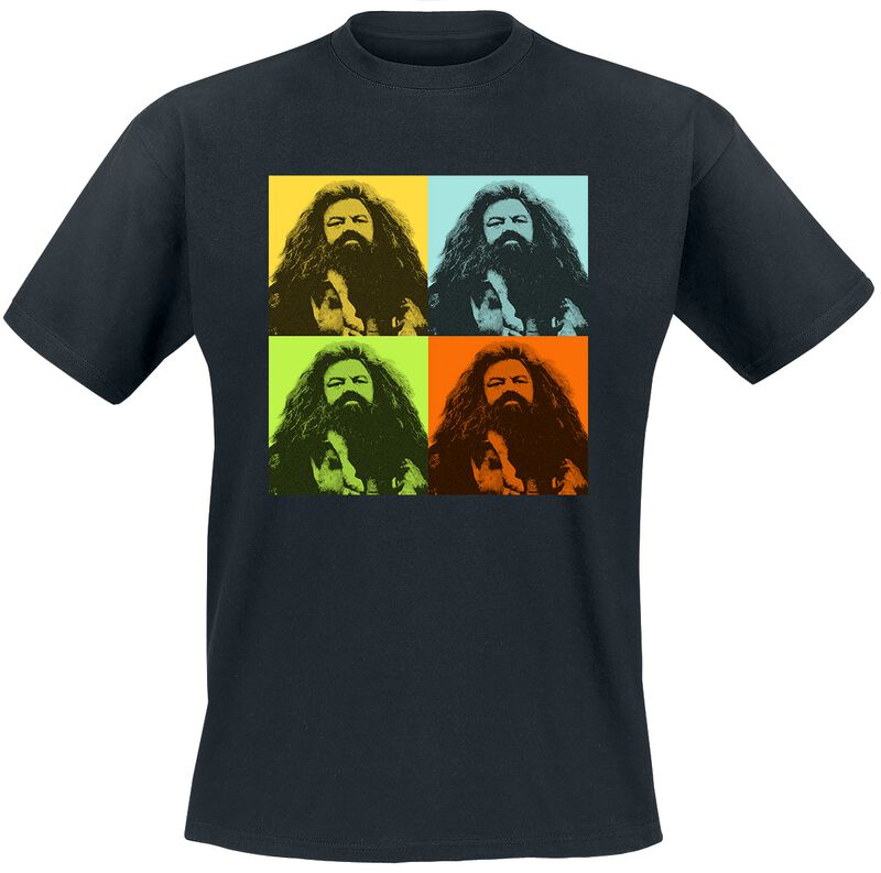 4069225052474 - Hagrid Art T-Shirt schwarz in 4XL