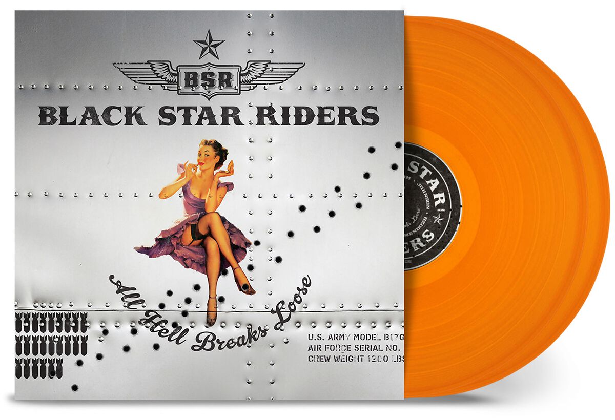 Levně Black Star Riders All hell breaks loose 2-LP barevný