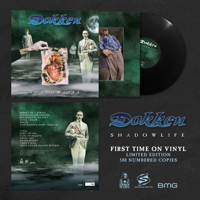 Shadowlife von Dokken - LP (Coloured, Limited Edition, Re-Release, Standard)