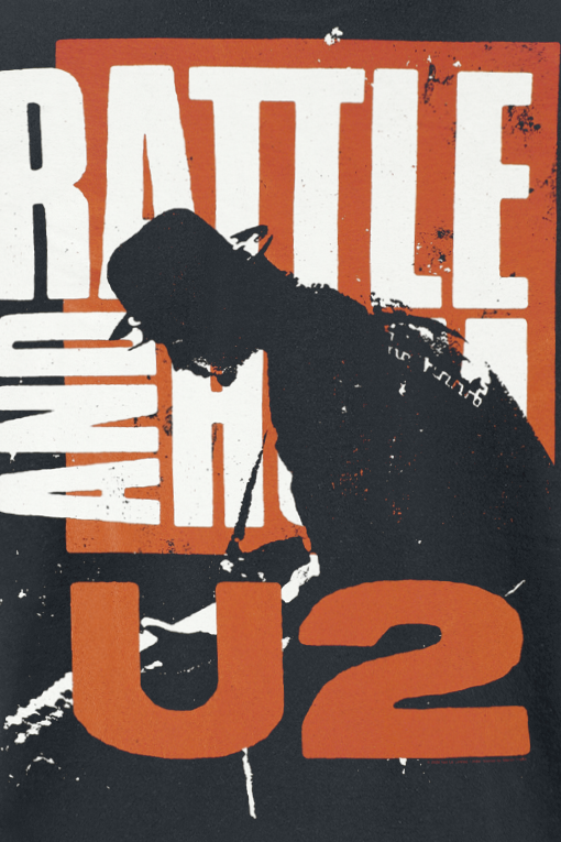 Thumbnail - U2 Rattle And Hum T-Shirt schwarz in 3XL