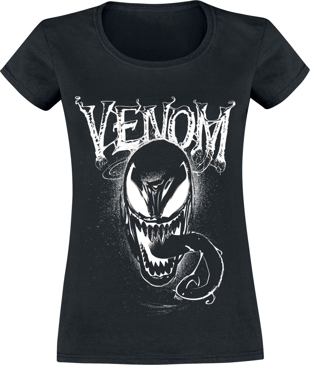 Marvel T-Shirt - We Are Venom - S bis XXL - für Damen - Größe M - schwarz - Lizenzierter Fanartikel - Frauen - female