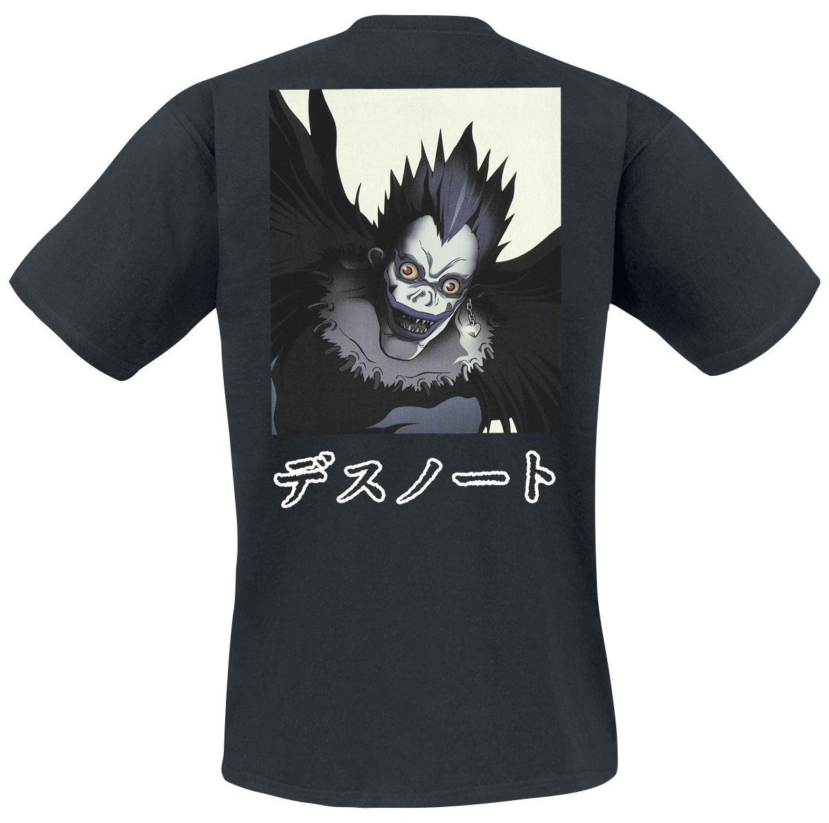 Death Note - Anime T-Shirt - S bis XL - für Männer - Größe M - schwarz  - Lizenzierter Fanartikel