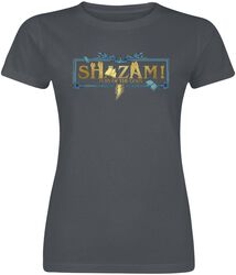 Golden Logo, Shazam, T-Shirt