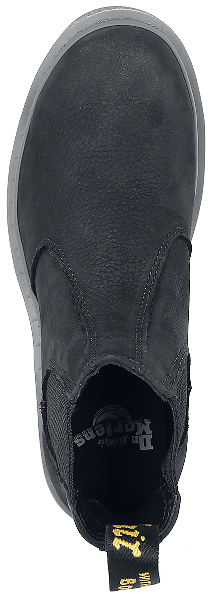 Dr. Martens 2976 - Black Milled Nubuck Wp Boot schwarz