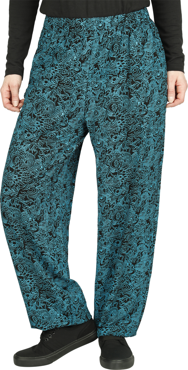 Thumbnail - RED by EMP Pants With Alloverprint Stoffhose schwarz in XXL