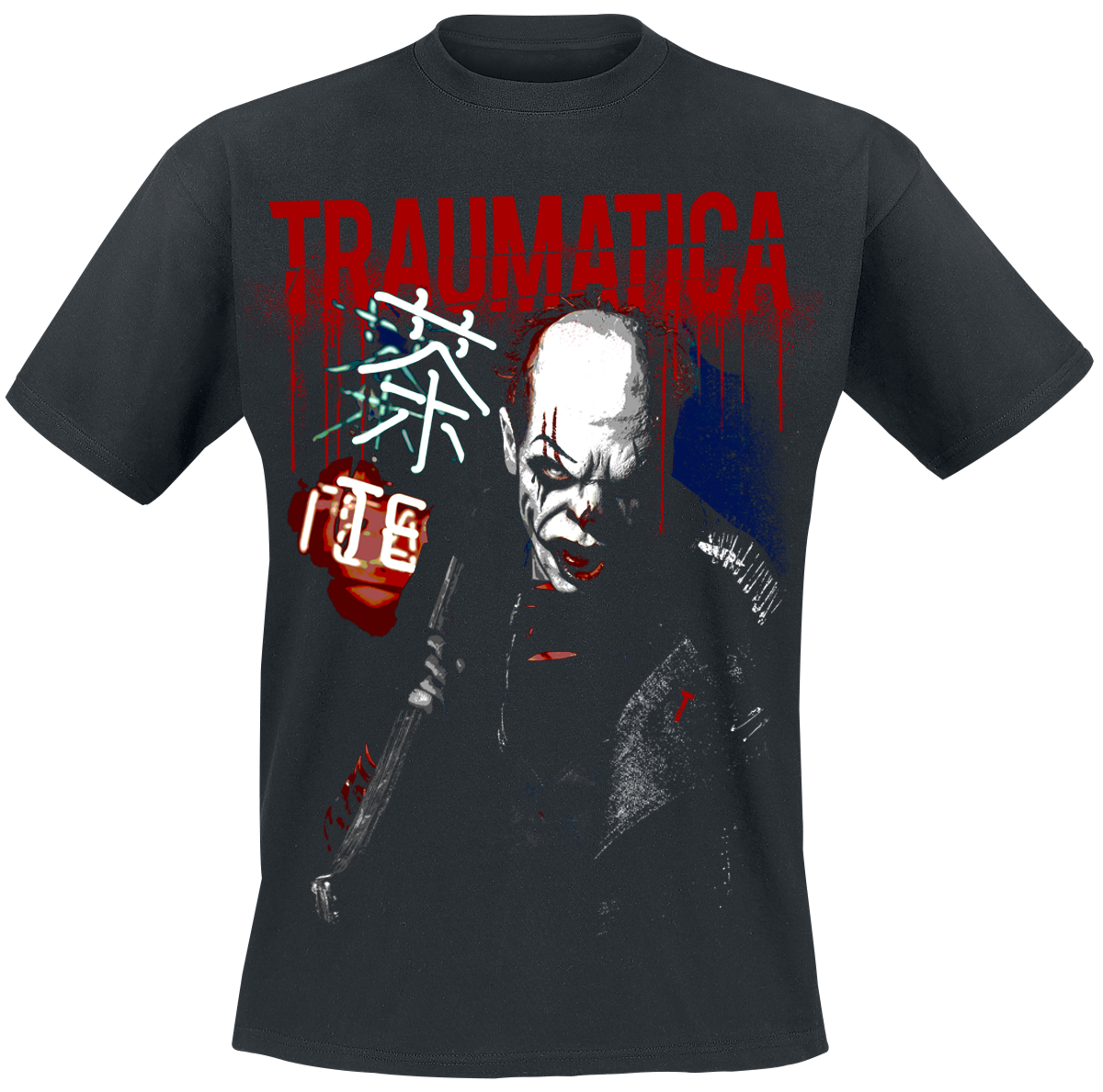EMP Special Collection  T-Shirt - Traumatica - Rocko the Clown - for Men - black