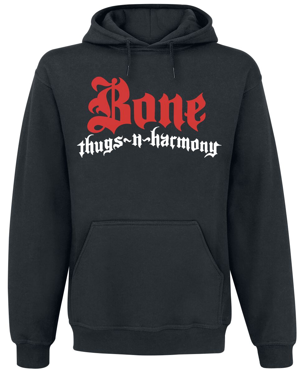 Image of Bone Thugs-N-Harmony Logo Kapuzenpulli schwarz