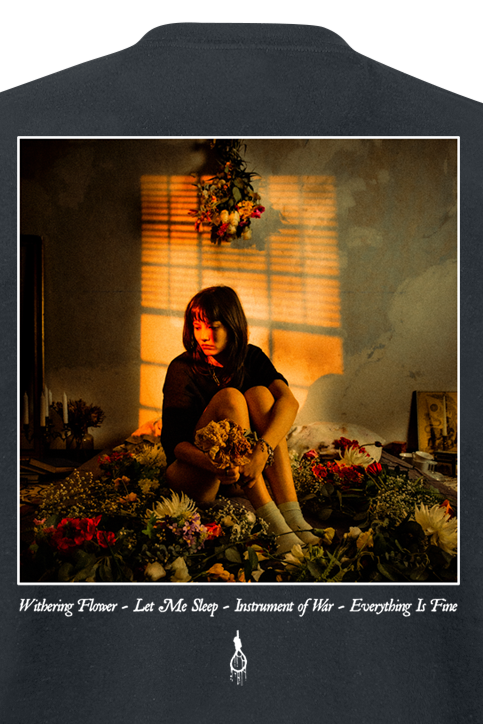 Thumbnail - Paleface Swiss Withering Flower T-Shirt schwarz in XL