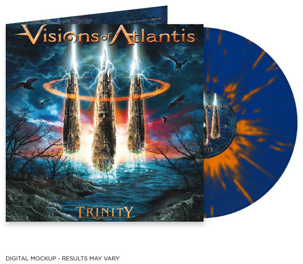Trinity von Visions Of Atlantis - LP (Coloured, Limited Edition, Standard)