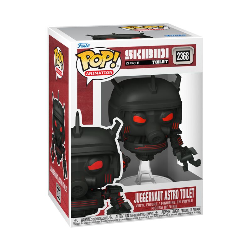 Skibidi Toilet - Jgrnaut AstroToilet Vinyl Figur 2368 - Funko Pop! - Funko Shop Europe