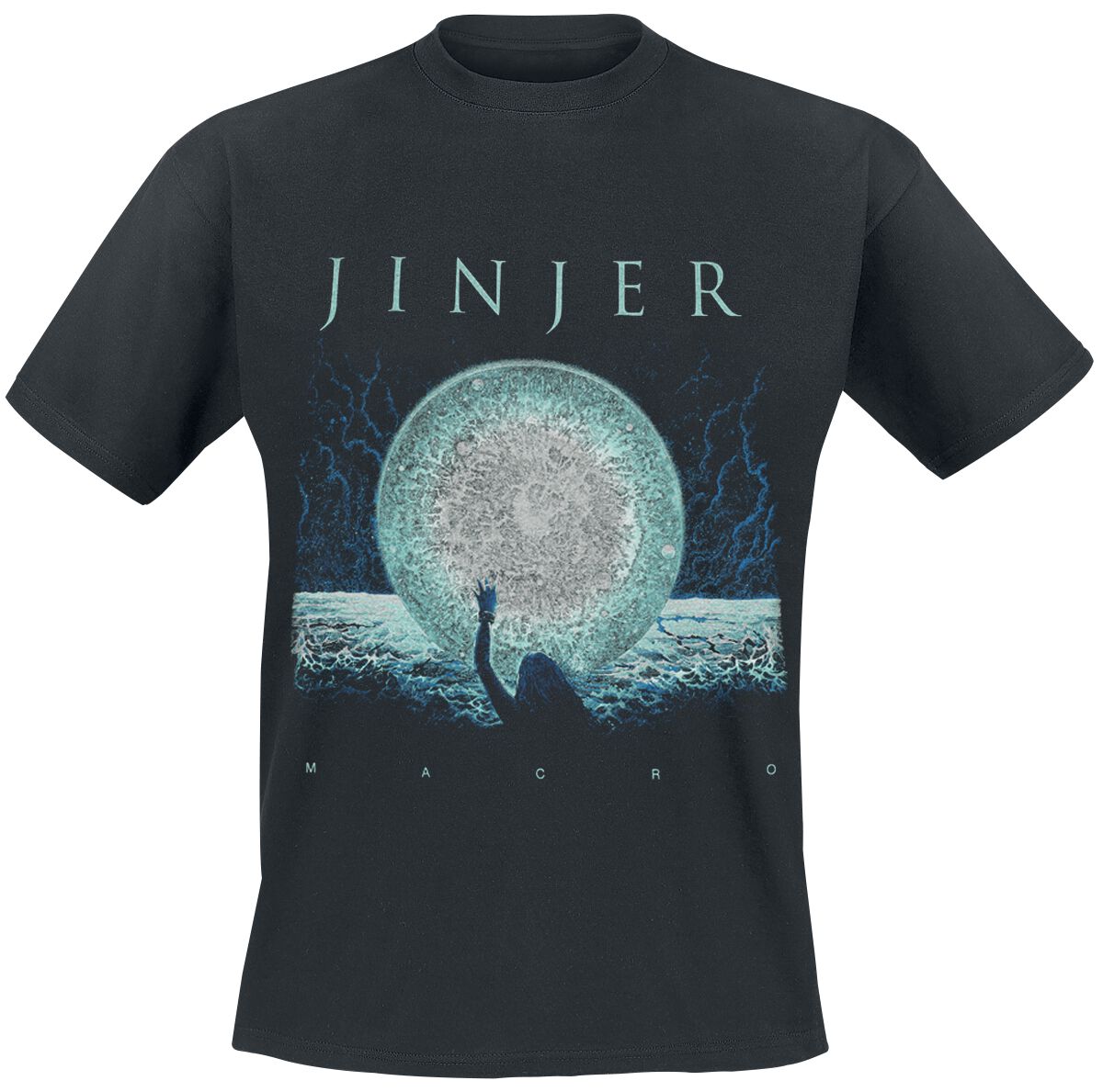 Jinjer T-Shirt - Macro - S bis 3XL - für Männer - Größe XL - schwarz  - Lizenziertes Merchandise!