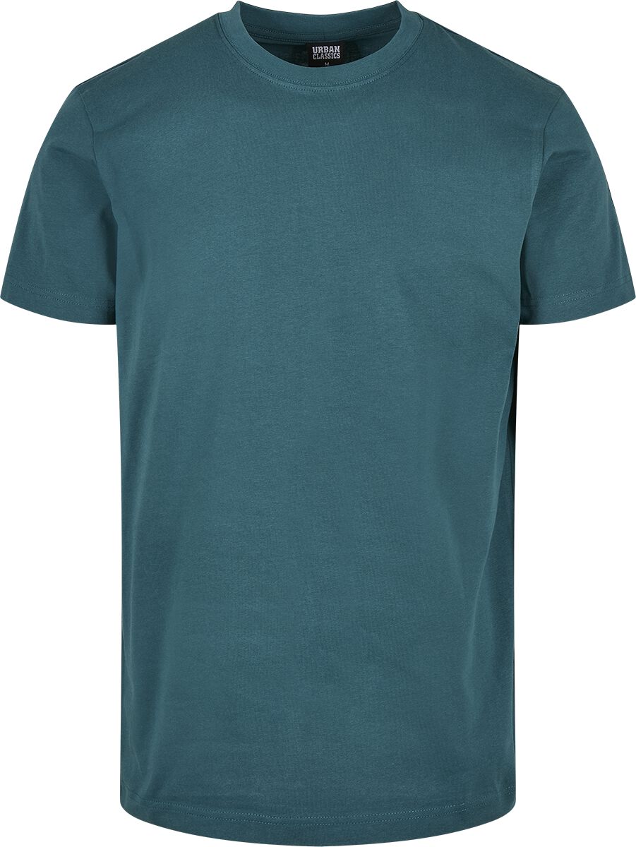 Image of T-Shirt di Urban Classics - Basic Tee - S a XXL - Uomo - blu/verde