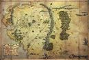 Journey Map, Der Hobbit, Poster