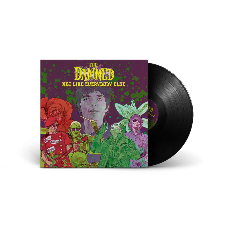 The Damned  LP - The Damned - Not Like Everybody Else -