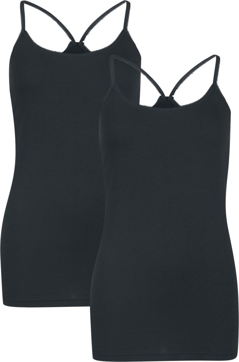 Top  de RED by EMP - Pack doble Tops - Mujer - Negro