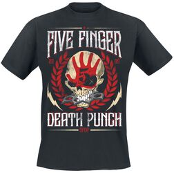 Laurel Emblem V1, Five Finger Death Punch, T-Shirt