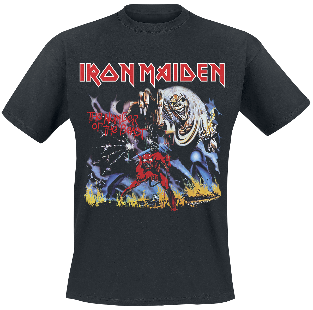 Iron Maiden - Stranger Number Of The Beast - T-Shirt - schwarz