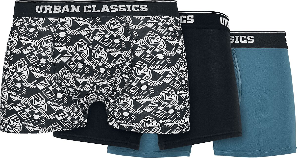 Organic Boxer Shorts 3 Pack Boxershort-Set multicolor von Urban Classics