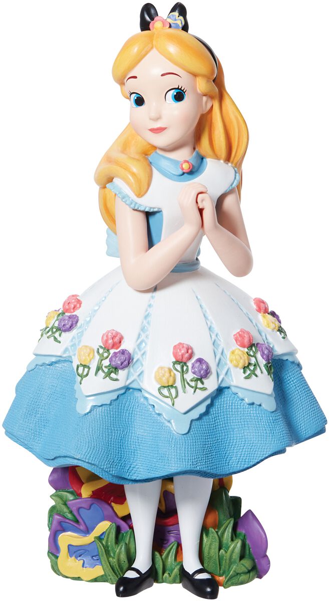 Image of Statuetta Disney di Alice nel Paese delle Meraviglie - Alice in Wonderland - Disney Showcase Collection - Alice botanical figurine - Unisex - multicolore