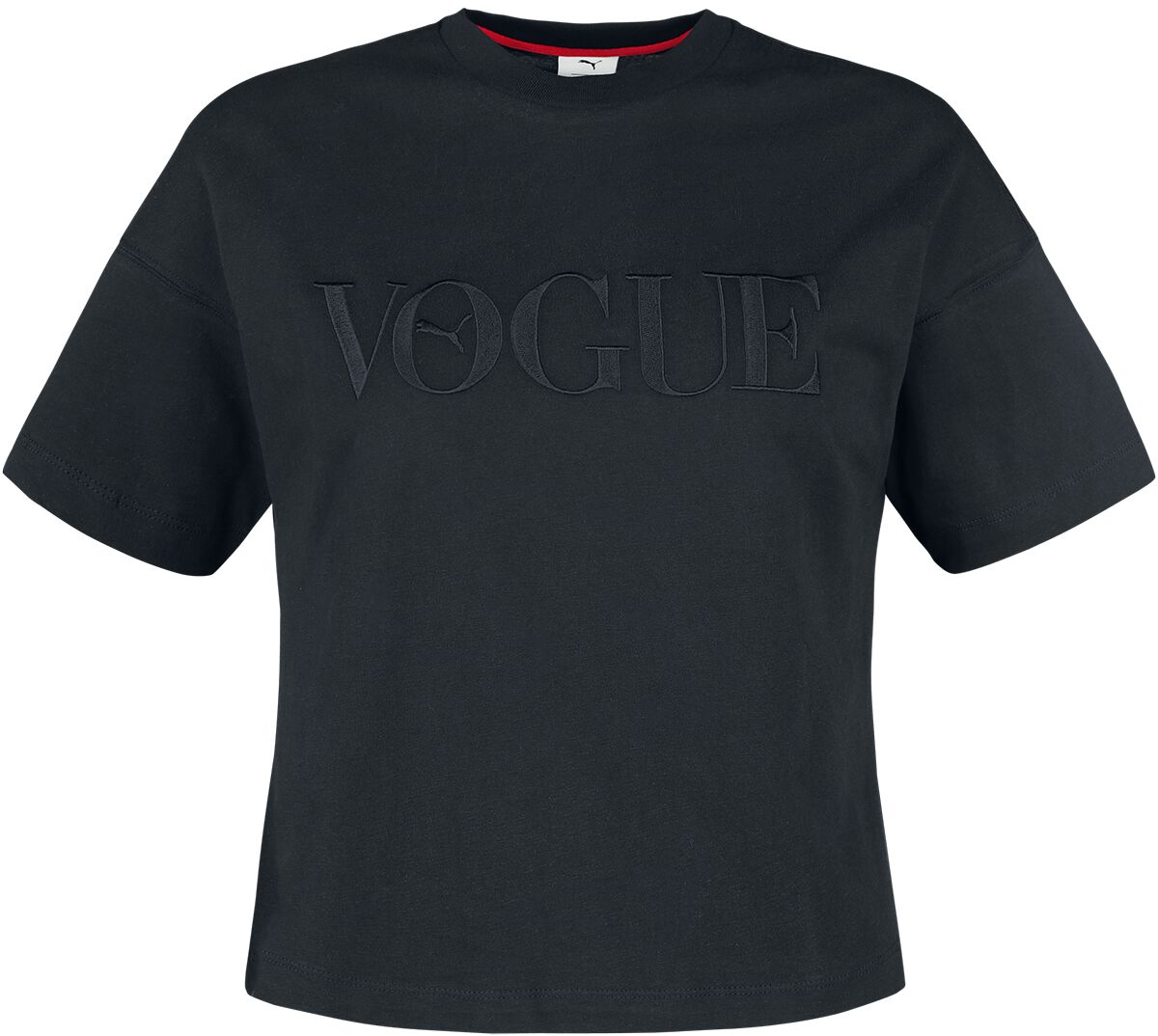T-Shirt Manches courtes de Puma - PUMA x VOGUE Graphic Tee - XS à XL - pour Femme - noir