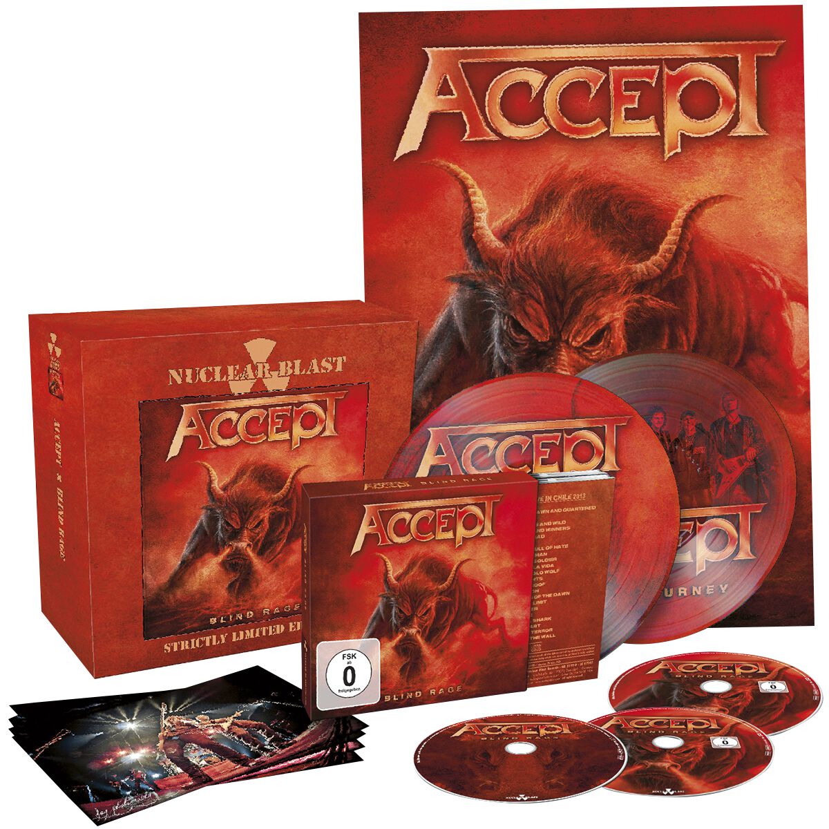 Blind rage Accept CD EMP