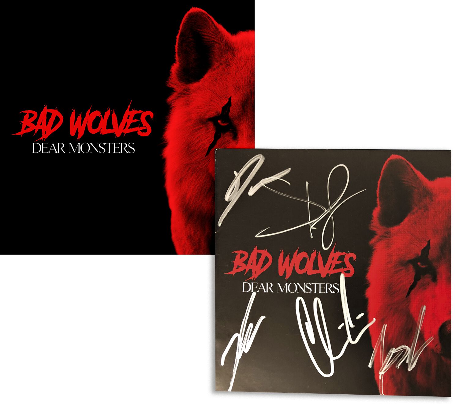 Image of Bad Wolves Dear Monsters CD & Booklet Standard