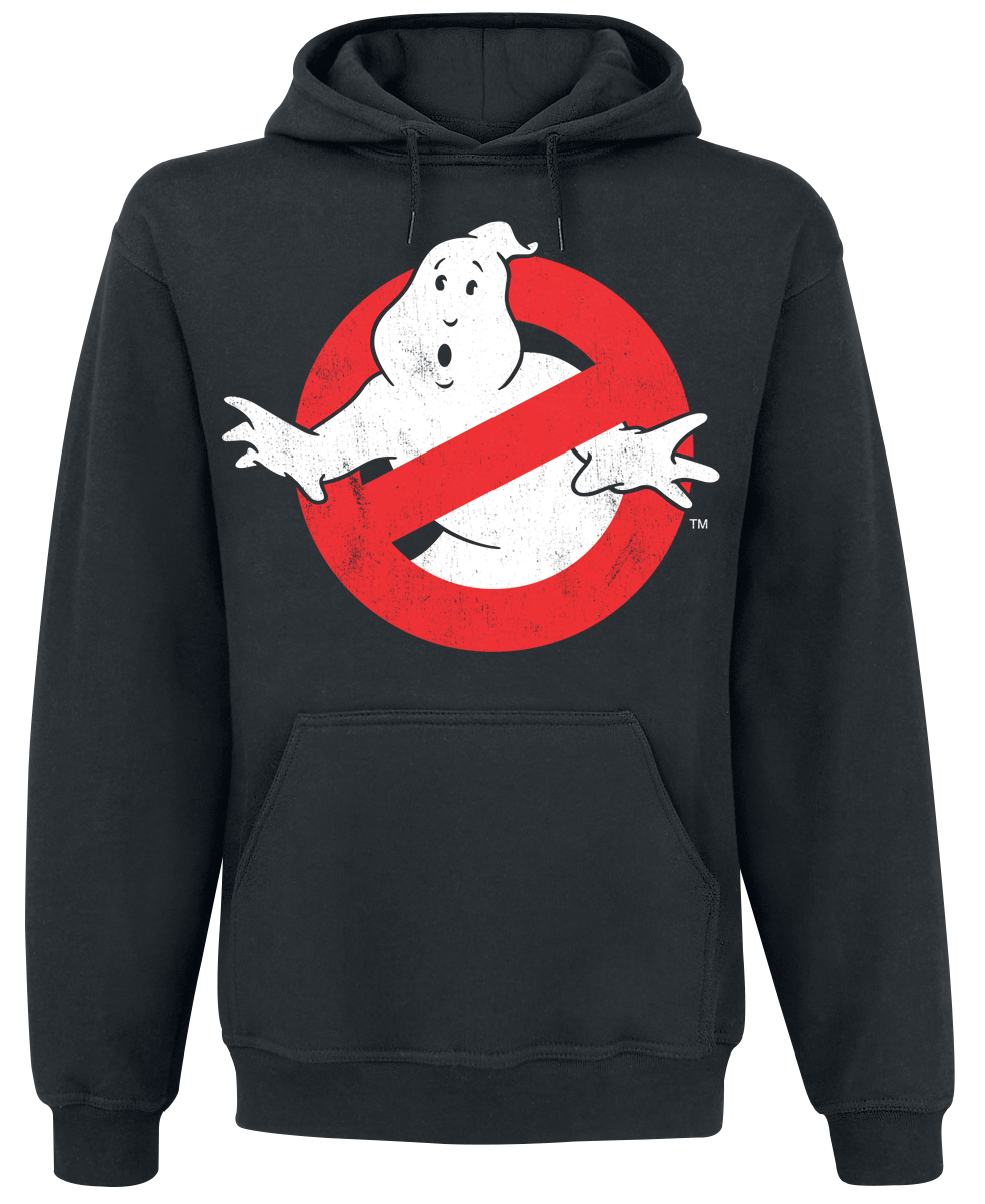 Ghostbusters - Distressed Logo - Hooded sweatshirt - black image