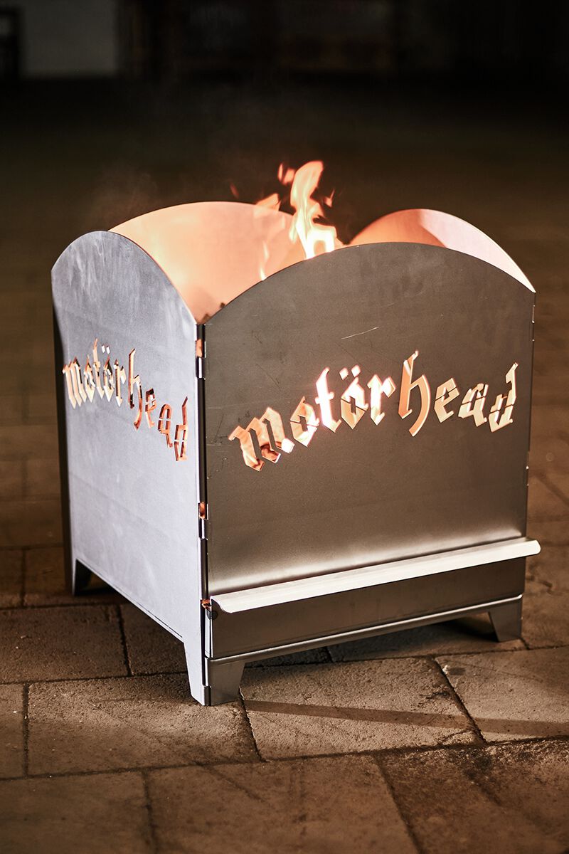 Motörhead Feuerstelle mit integriertem Bandlogo | EMP