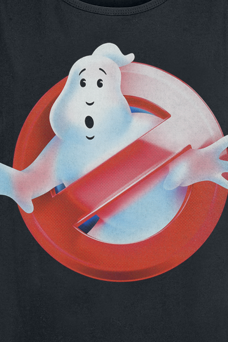 Ghostbusters Shining Logo Tank-Top schwarz