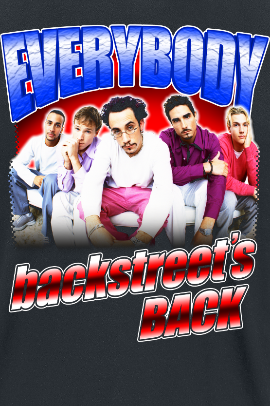 Backstreet Boys Everybody T-Shirt schwarz