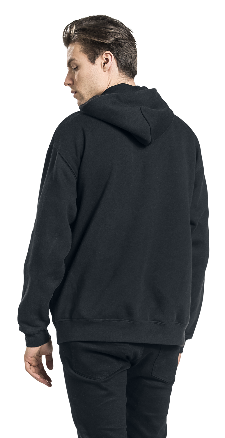 The Punisher Sprayed Skull Logo Kapuzenpullover schwarz