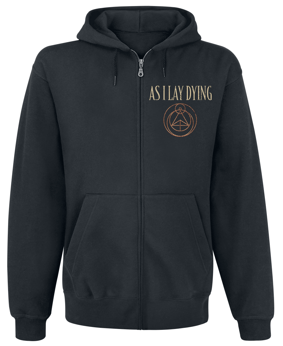 As I Lay Dying - Shaped By Fire - Hooded zip - black image