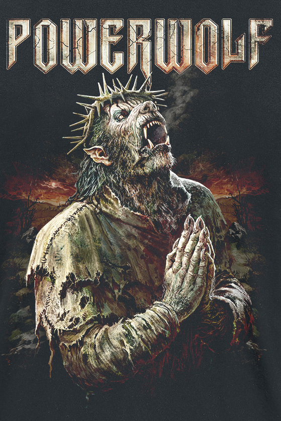 Powerwolf Lupus Dei Anniversary T-Shirt schwarz