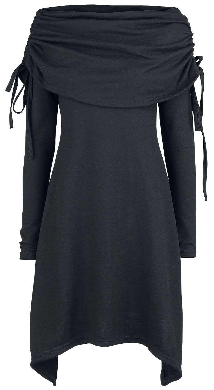 Pull tricoté Gothic de Vixxsin - Haut Lyrik - S à 3XL - pour Femme - noir