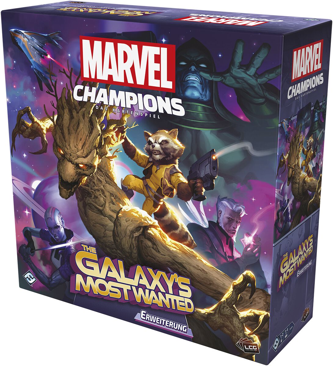 Image of Marvel Champions Das Kartenspiel - The Galaxy Most Wanted Brettspiel multicolor