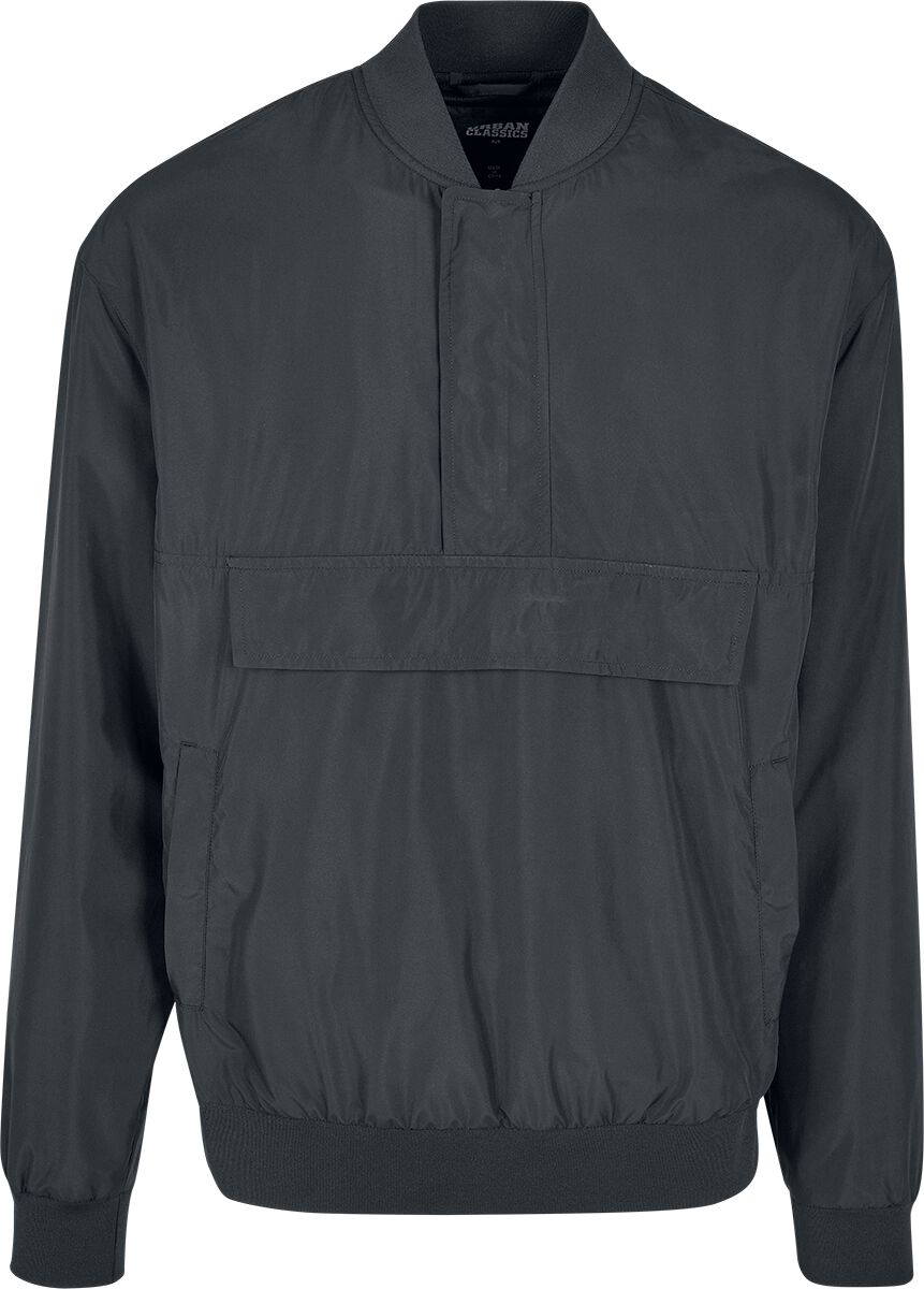 Urban Classics Windbreaker - Pullover Bomber Jacket - M bis XL - für Männer - Größe XL - schwarz
