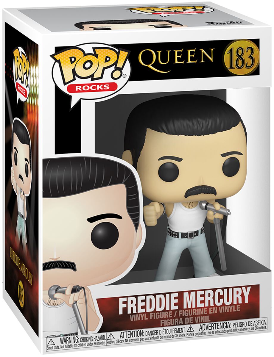 Image of Queen Freddie Mercury Rocks Vinyl Figur 183 Sammelfigur Standard