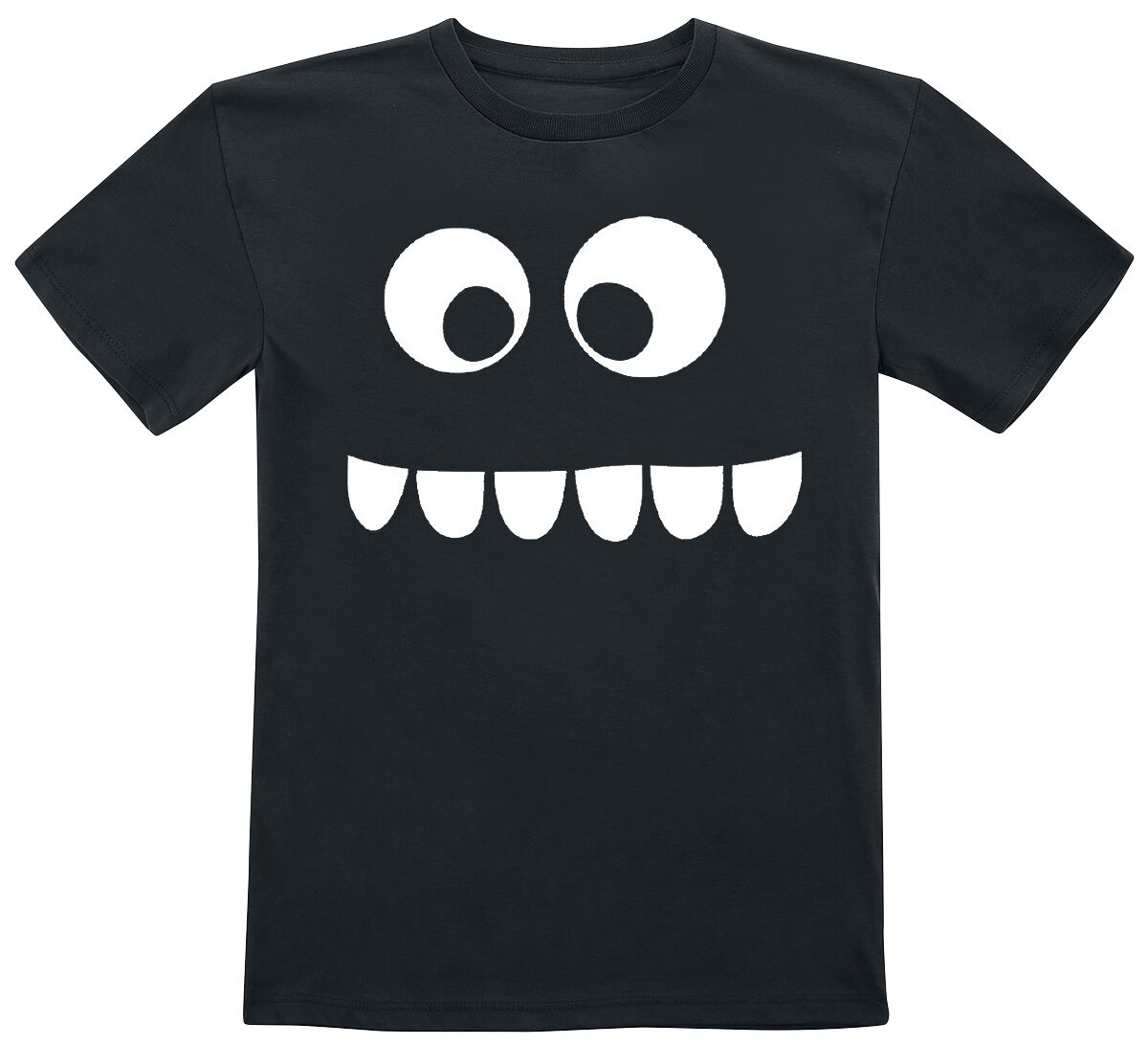 Slogans Kids - Grumpfi Leuchtet im Dunkeln T-Shirt black